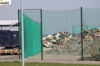 Siatki Garwolin - Siatka na składowisko odpadów komunalnych dla terenów Garwolina